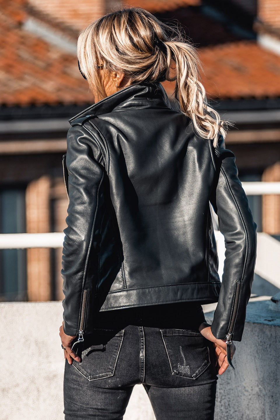 Perfecto Grungemama Hutchy gris anthracite