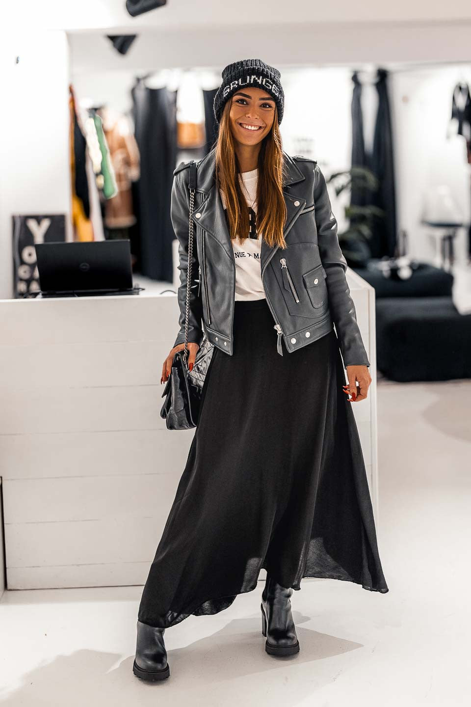 Blouson en cuir Grungemama