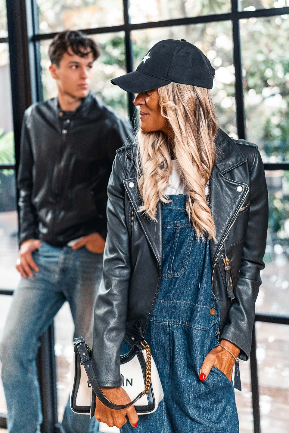 Blouson en cuir Grungemama Hutchy