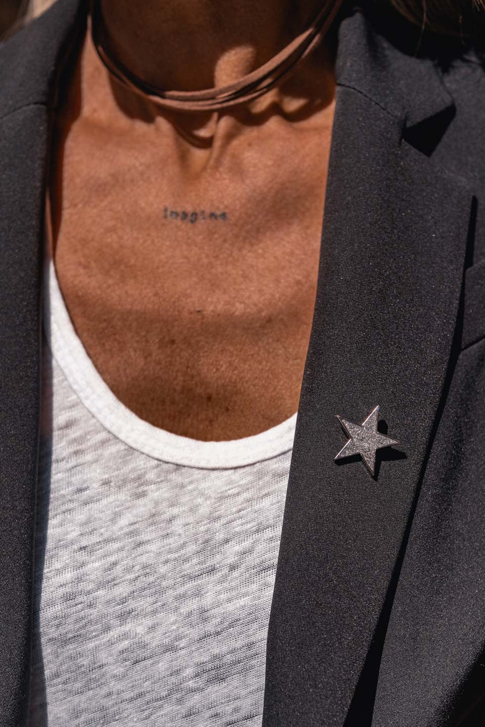 Pin's Grungemama star silver