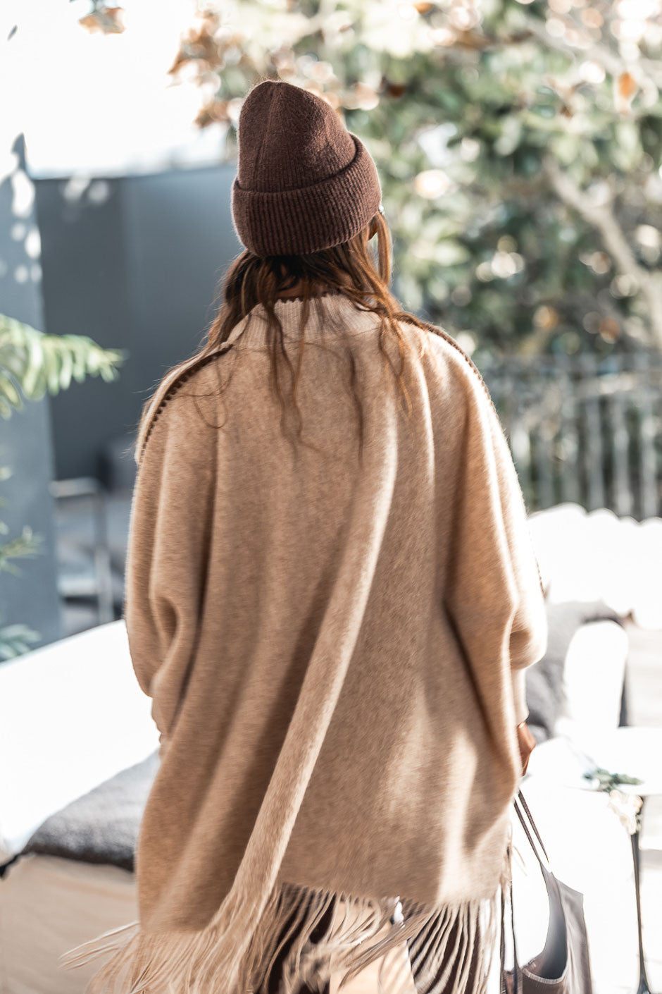 Poncho Grungemama Chelly beige