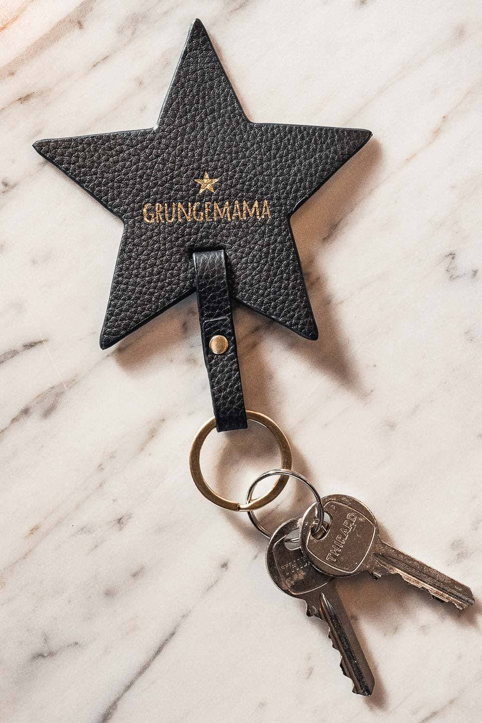 Porte cles grungemama noir