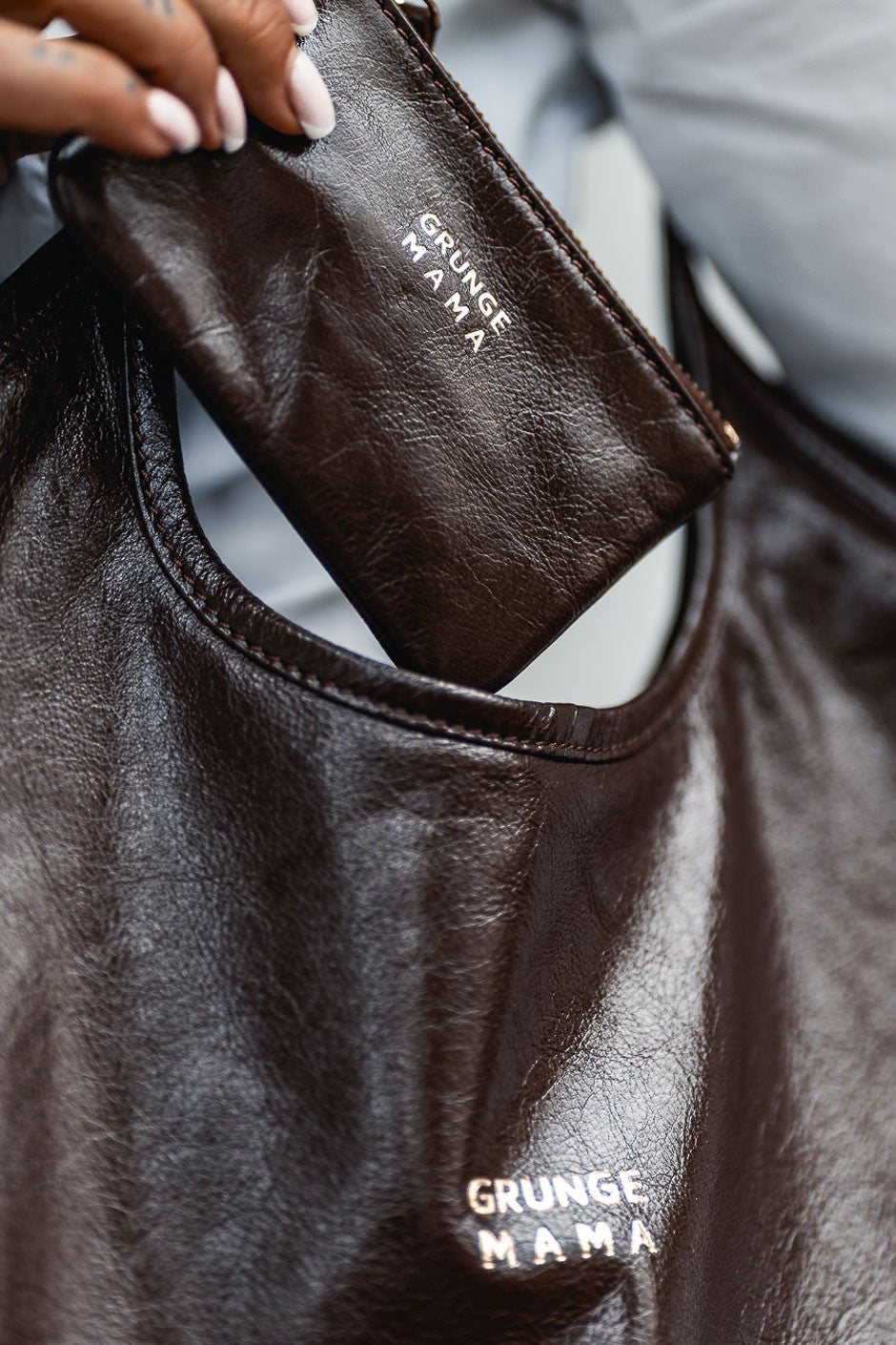 Porte monnaie Grungemama Dreamy brown