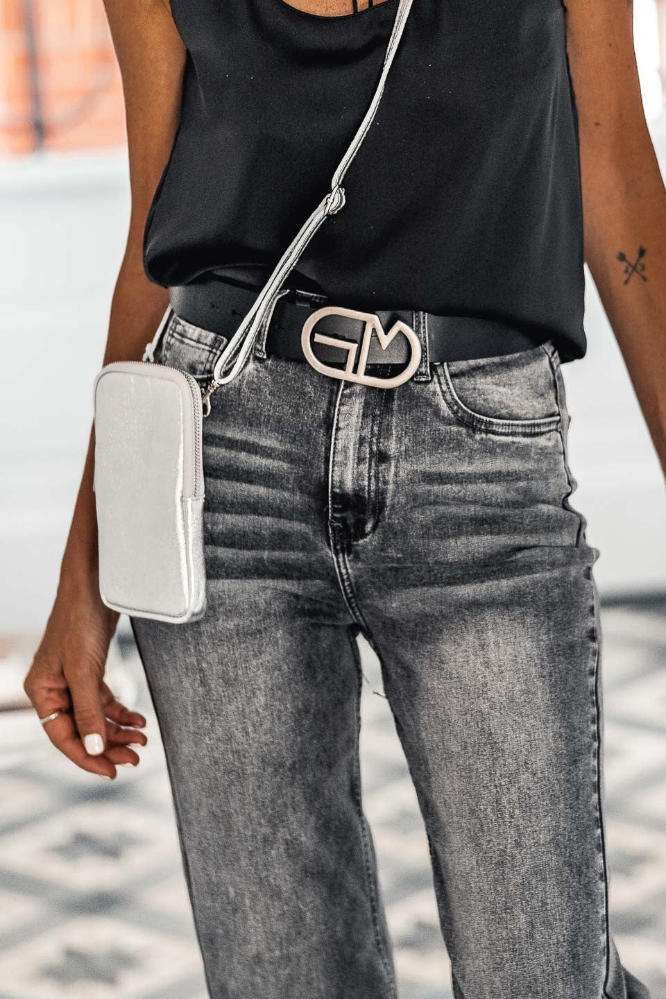 Porte Telephone silver