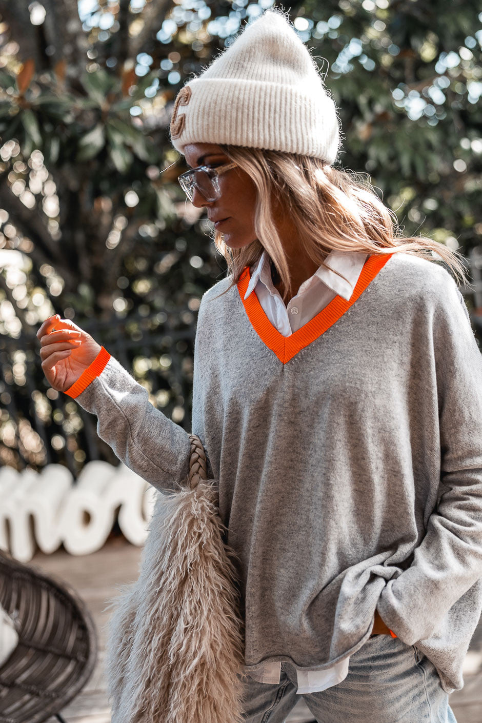 Pull Banditas Barrow gris