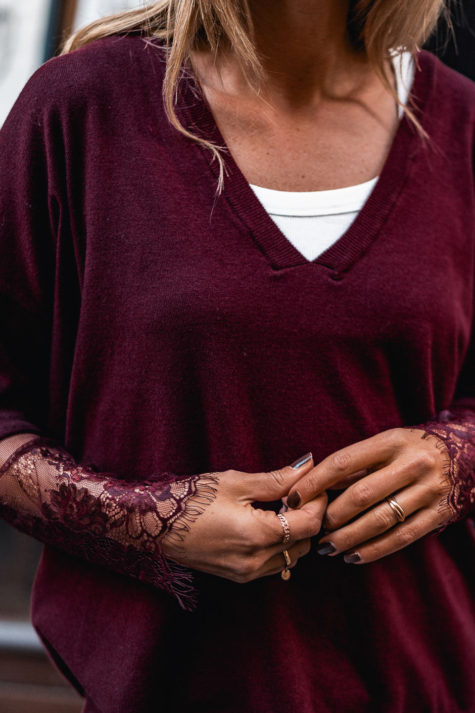 Pull Bloom bordeaux