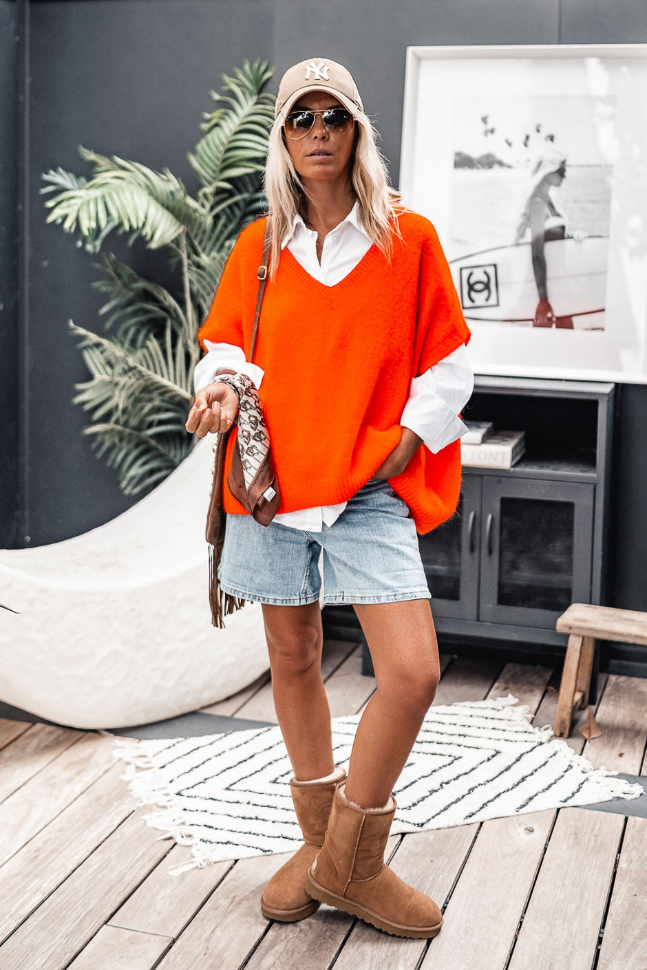 Pull Grungemama Alberto orange