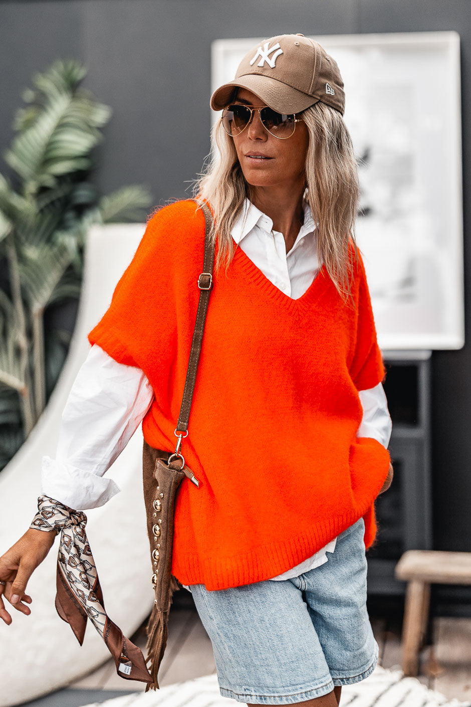 Pull Grungemama Alberto orange