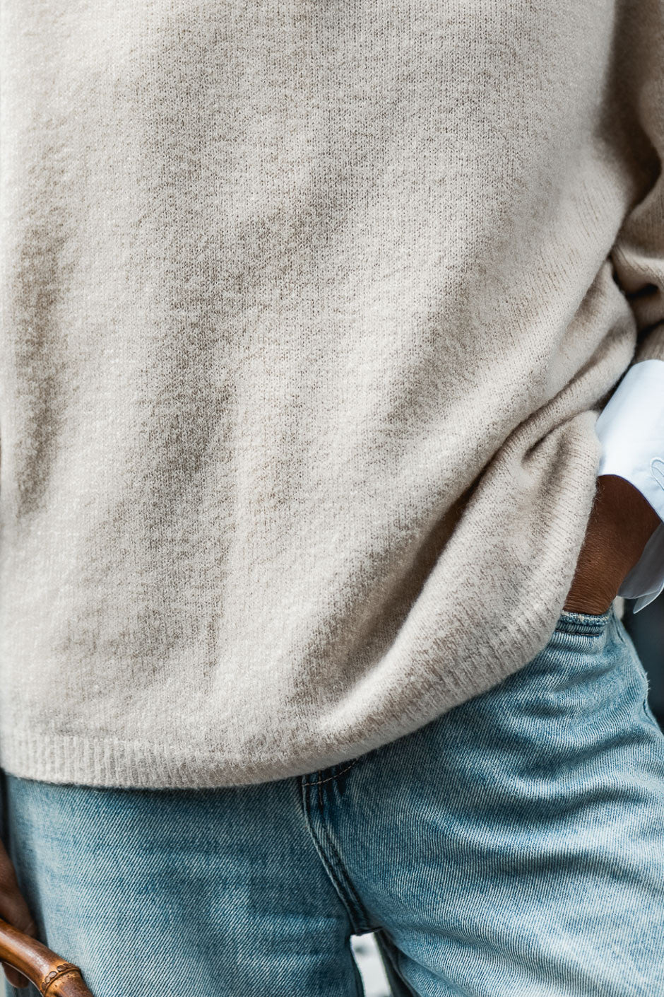 Pull Grungemama Bunny ecru