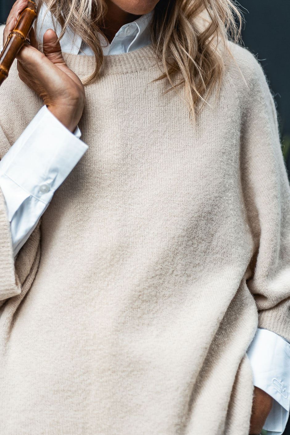 Pull Grungemama Bunny ecru