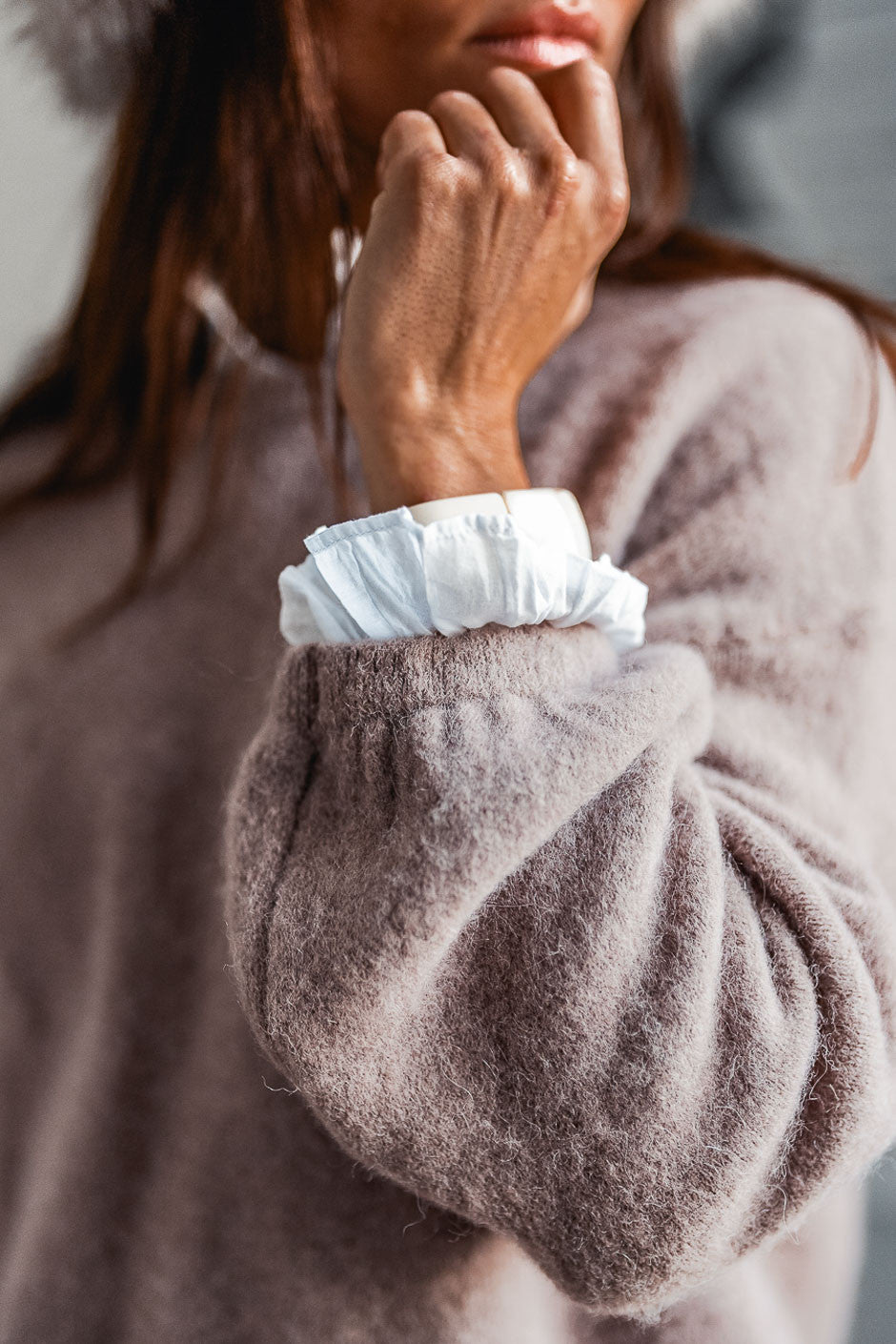 Pull Grungemama Coby taupe