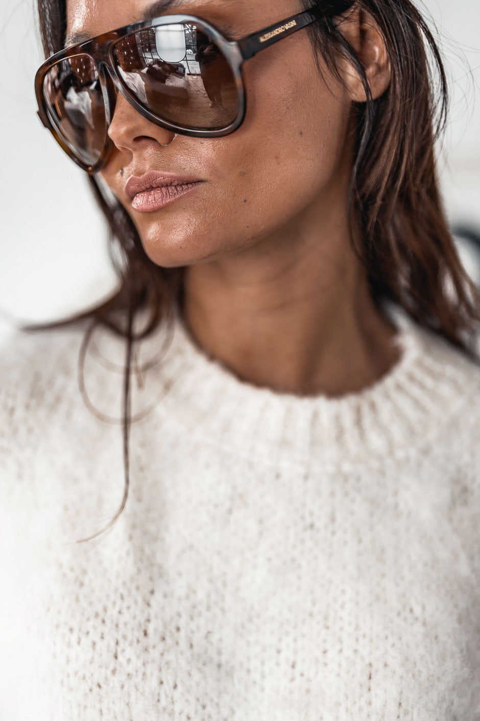 Pull Grungemama Cream ecru