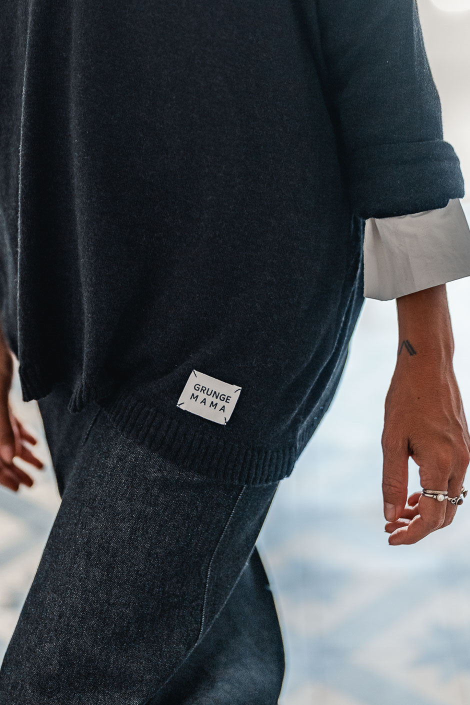 Pull Grungemama Emilya noir