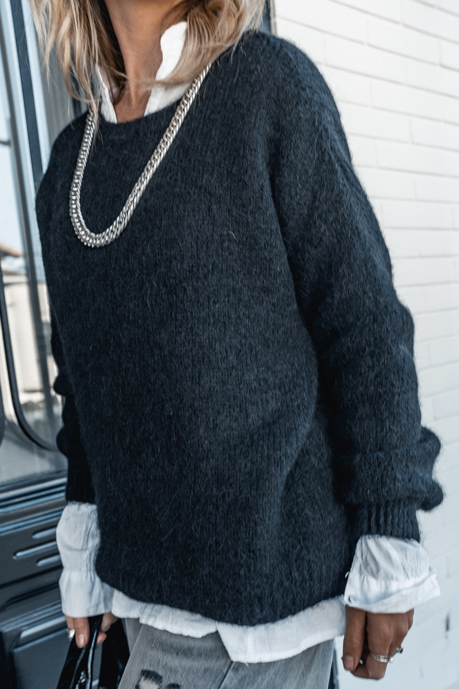 Pull Grungemama Eugene noir