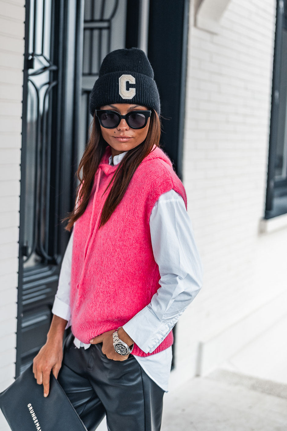 Pull Grungemama Giles fuchsia