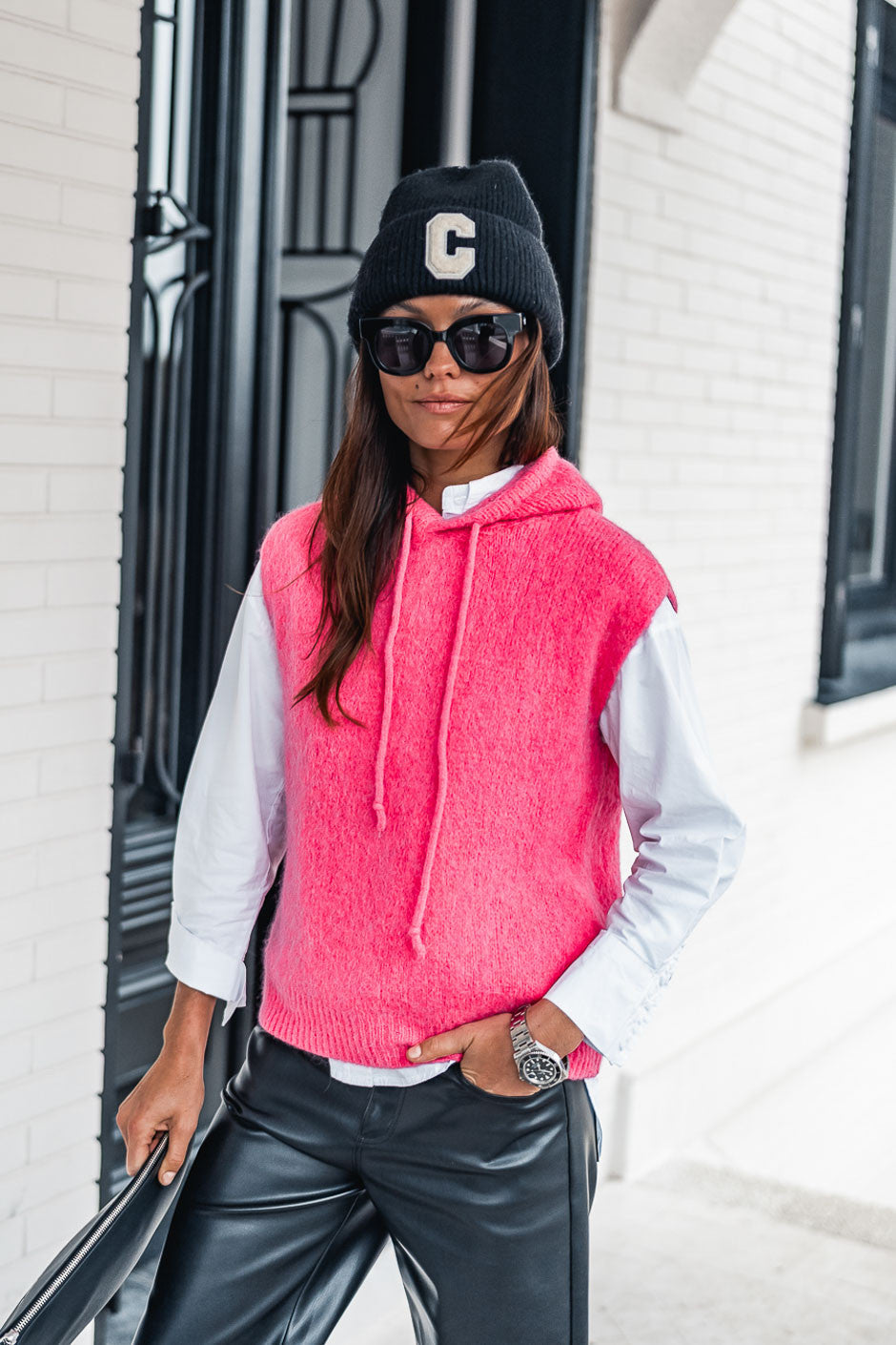 Pull Grungemama Giles fuchsia