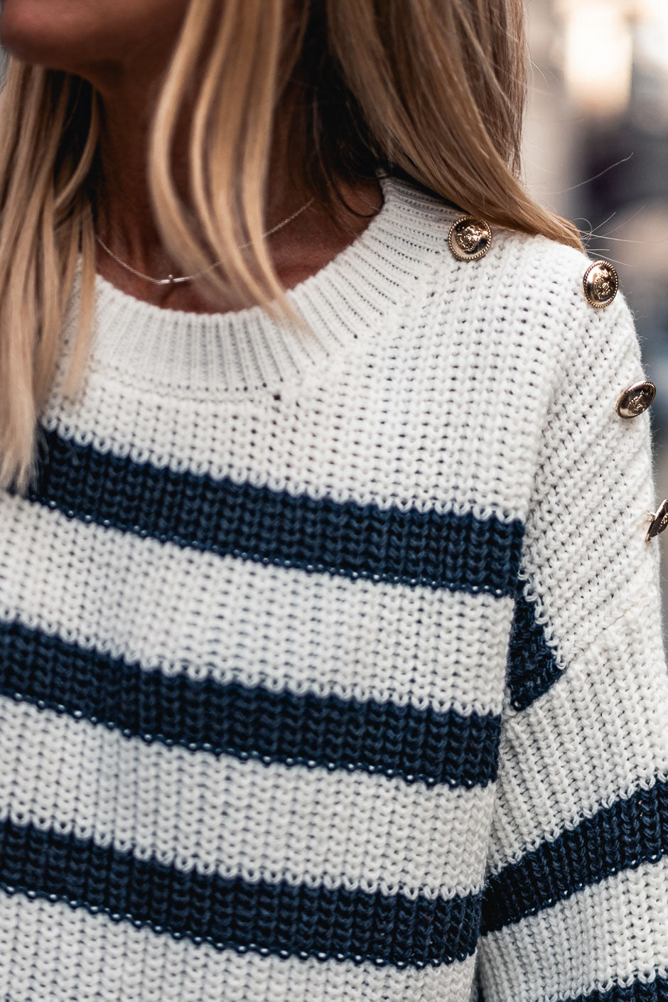 Pull Grungemama Jamie blanc