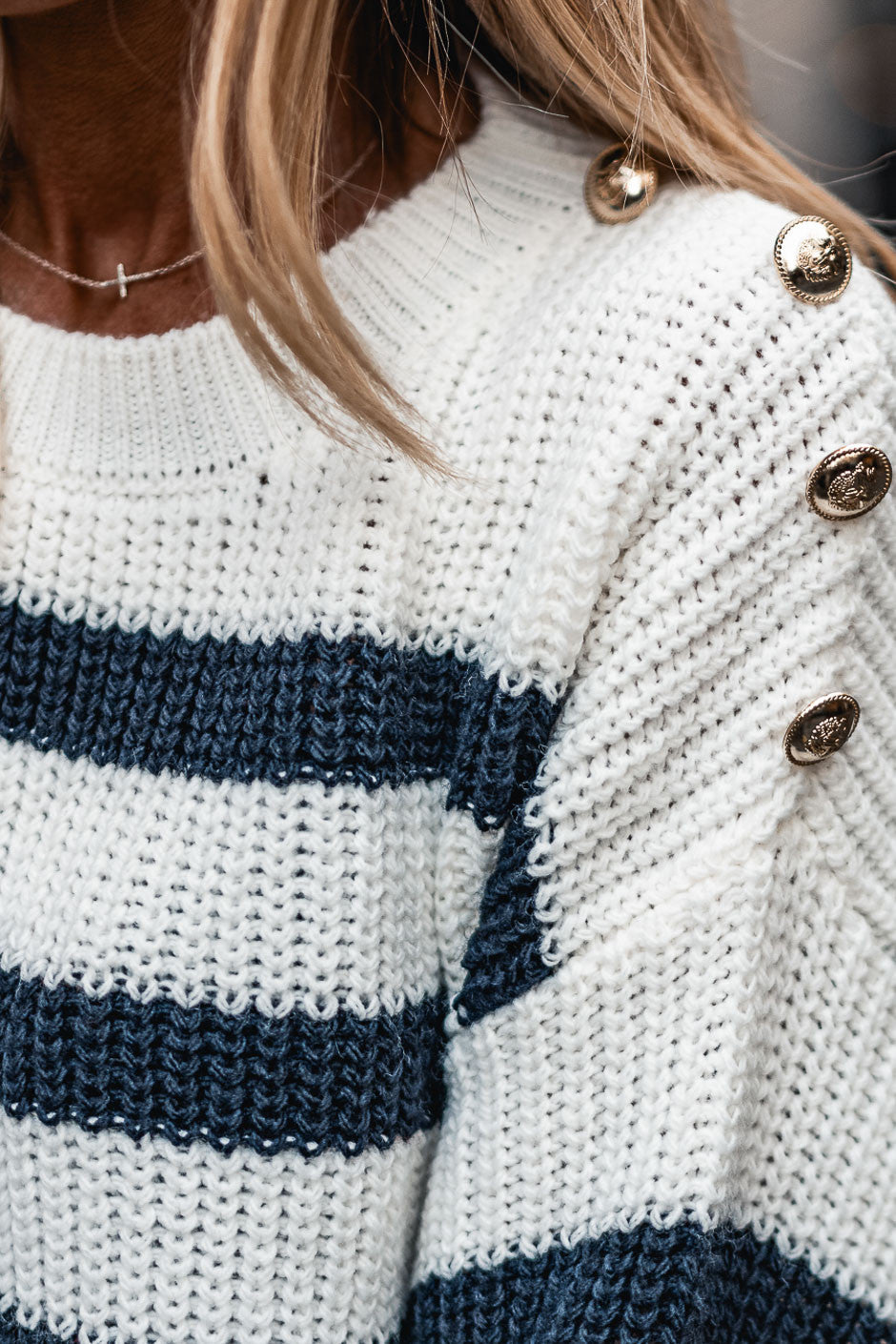 Pull Grungemama Jamie blanc