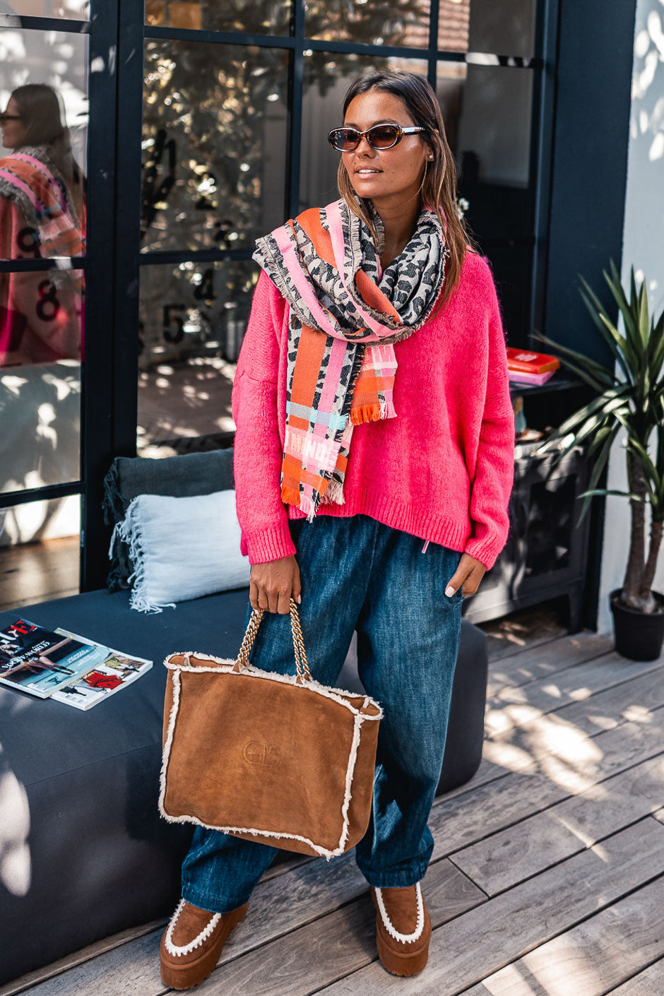 Pull Grungemama Jany fuchsia