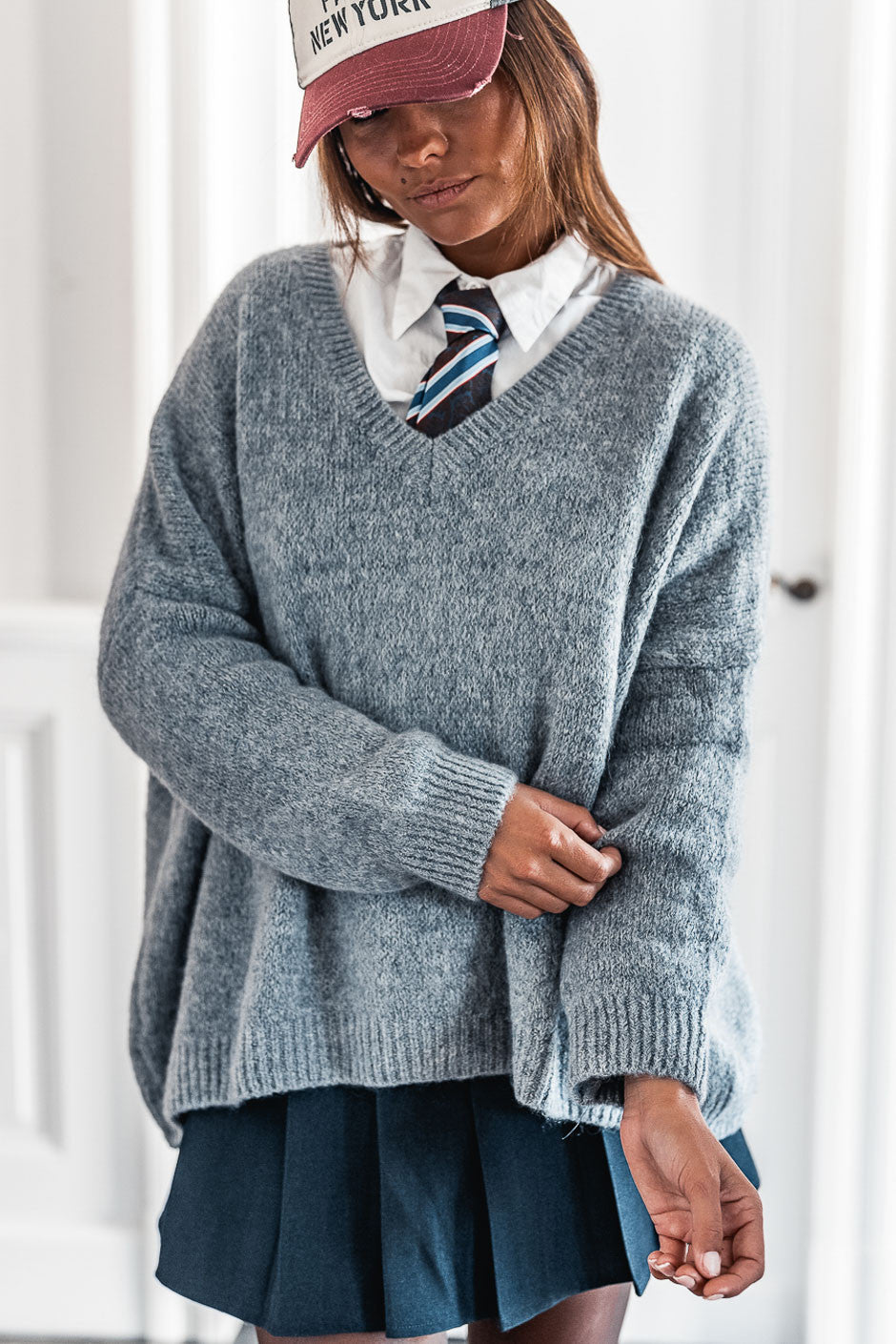 Pull Grungemama Jany gris