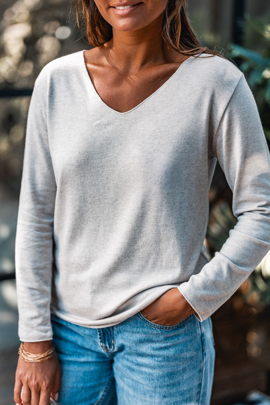 Pull Grungemama Jimmy beige