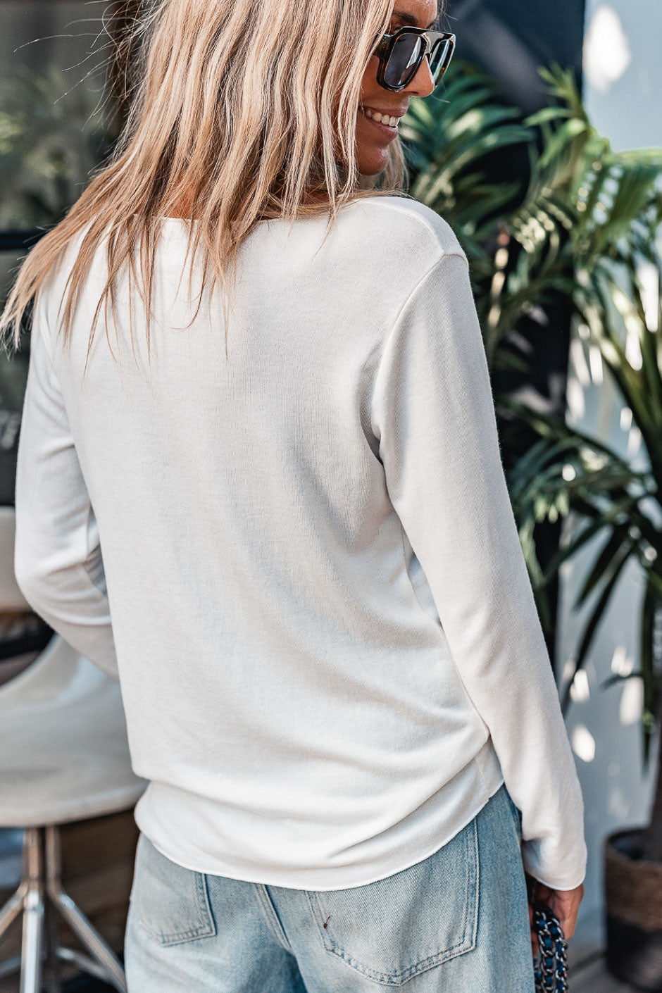 Pull Grungemama Jimmy blanc