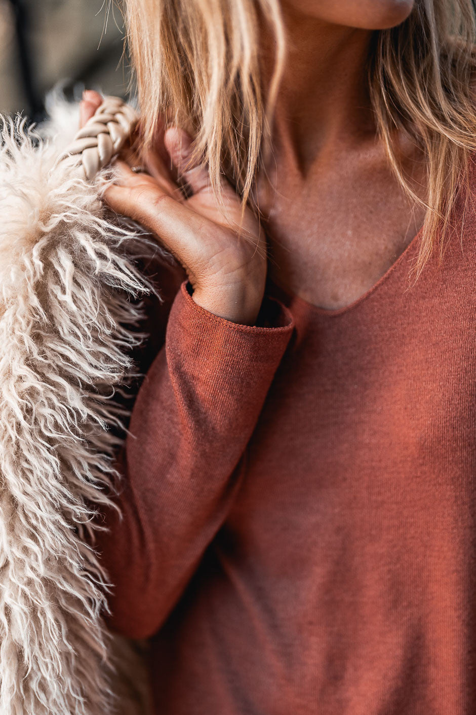 Pull Grungemama Jimmy cuivre