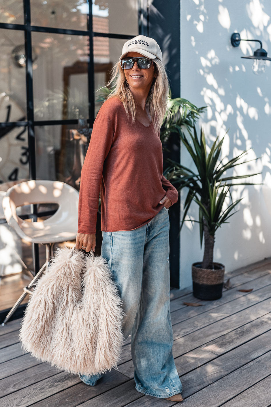 Pull Grungemama Jimmy cuivre