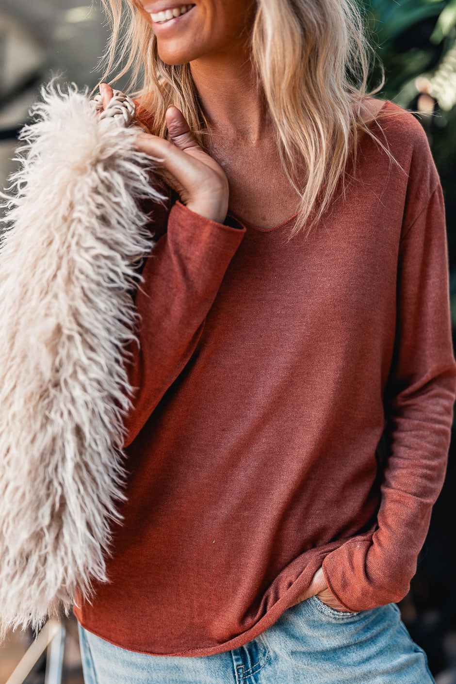 Pull Grungemama Jimmy cuivre