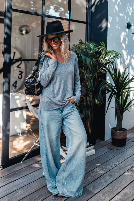 Pull Grungemama Jimmy gris