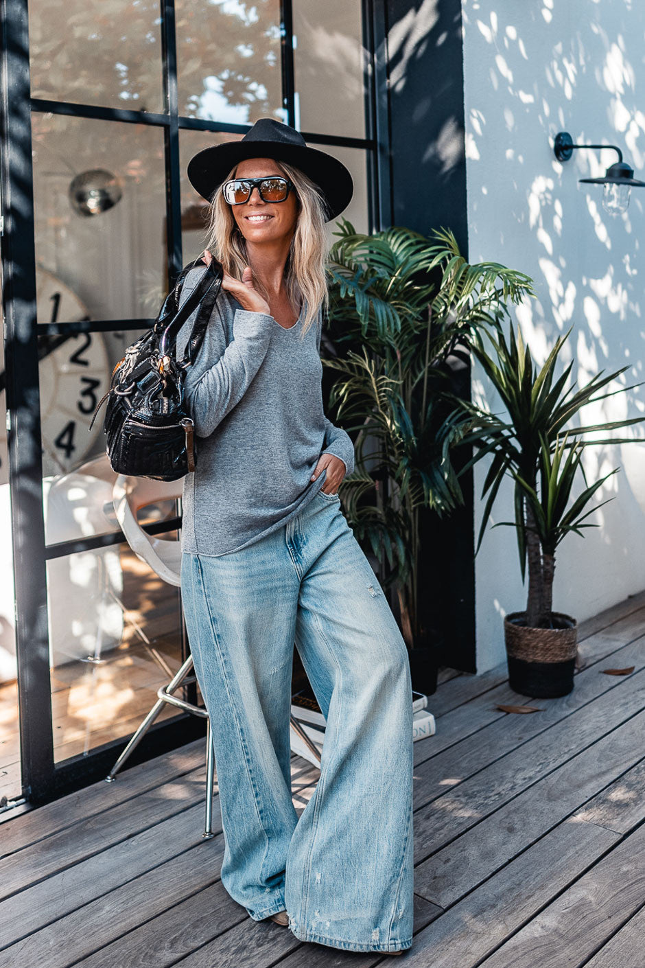 Pull Grungemama Jimmy gris