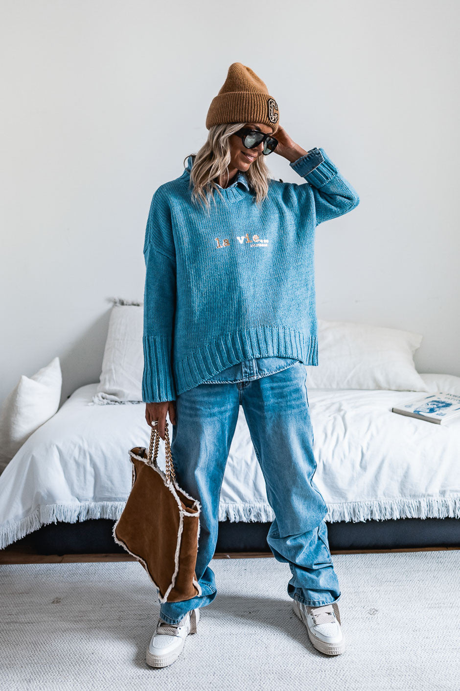 Pull Grungemama Lavie bleu