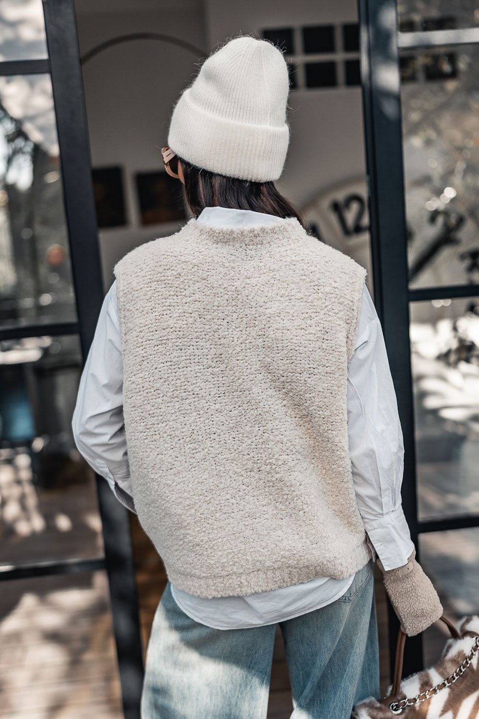 Pull Grungemama Lison ecru