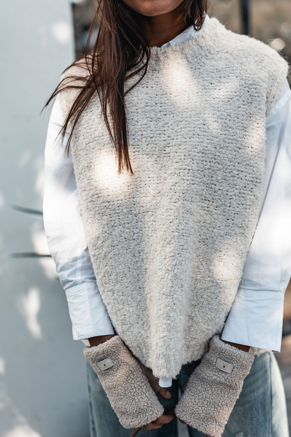 Pull Grungemama Lison ecru