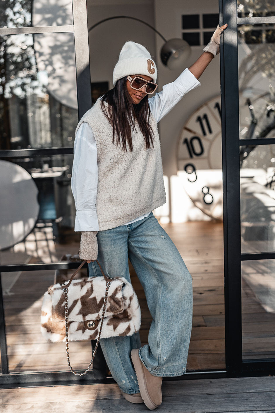 Pull Grungemama Lison ecru