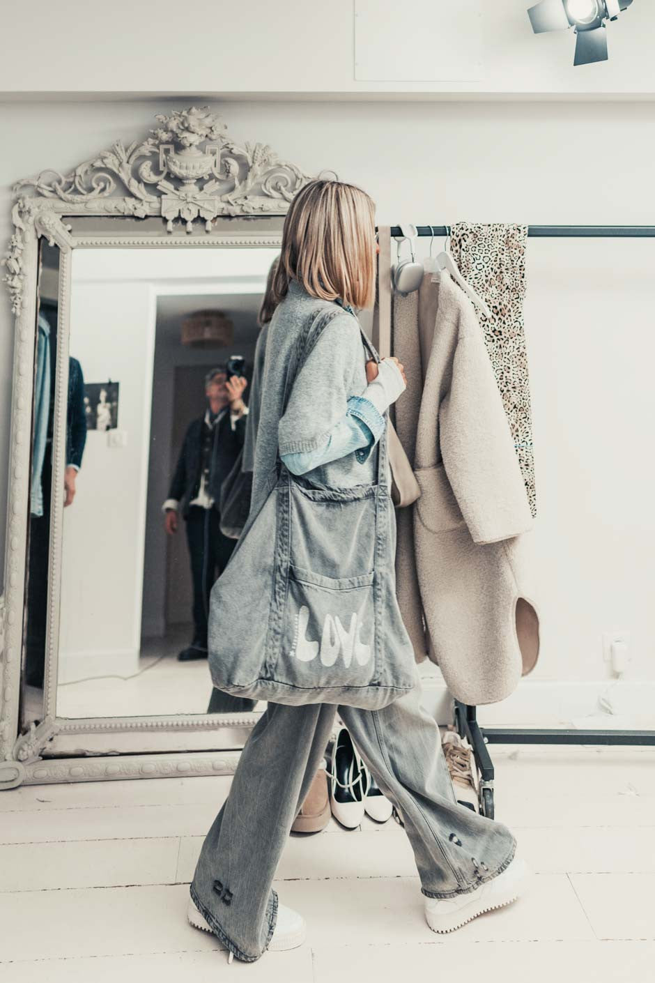 Pull Grungemama Lolia gris