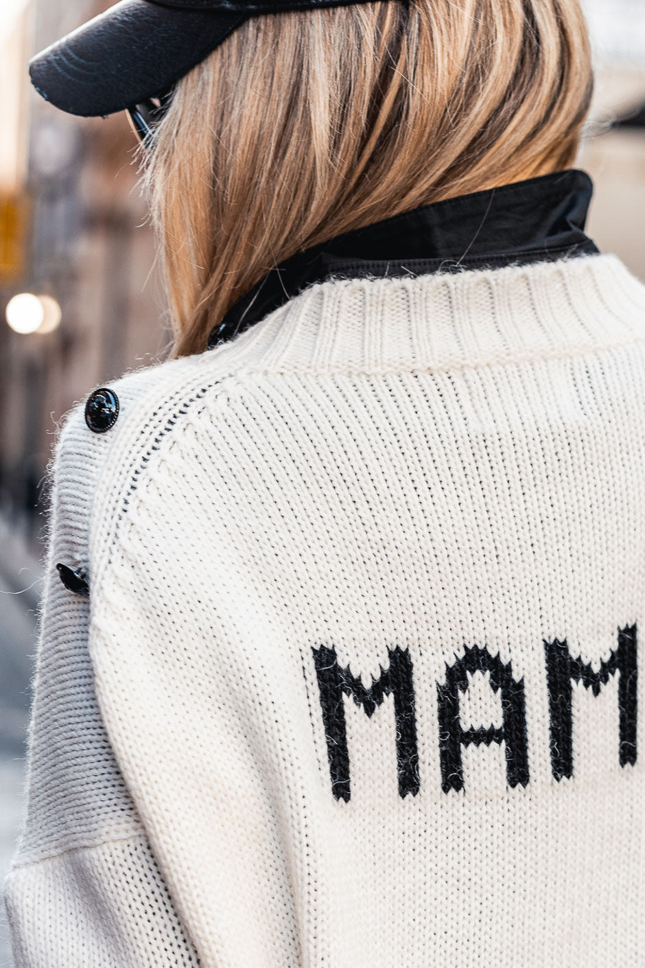 Pull Grungemama Mili blanc