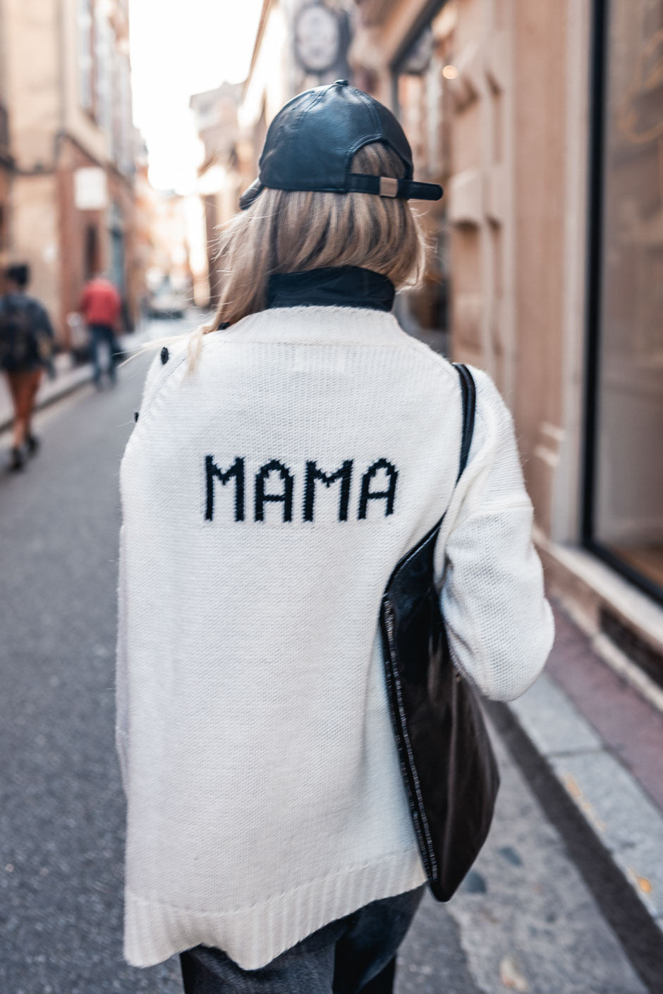 Pull Grungemama Mili blanc