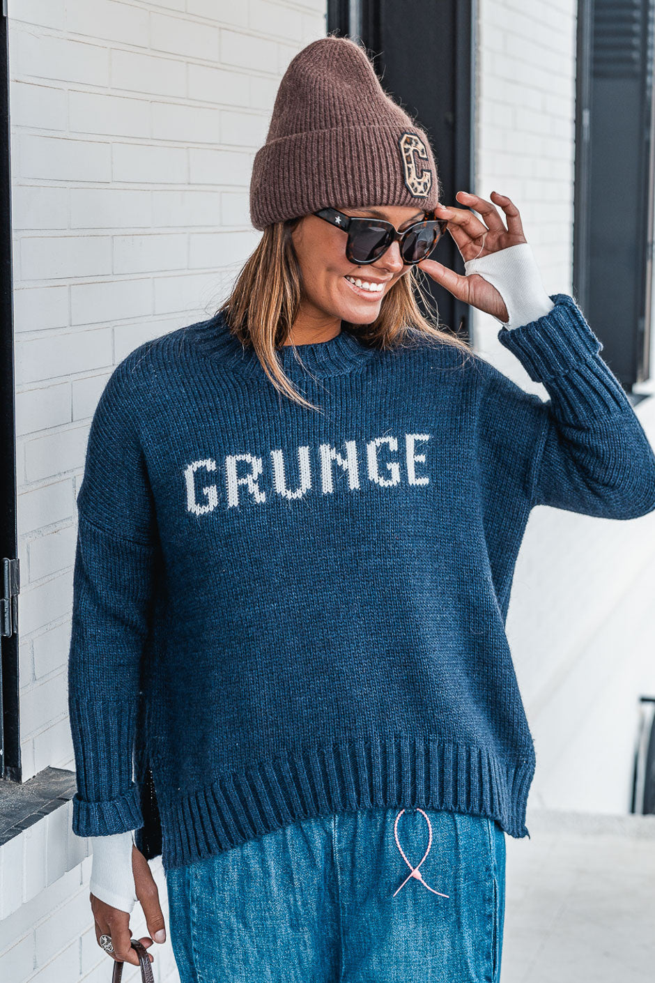 Pull Grungemama Mili marine