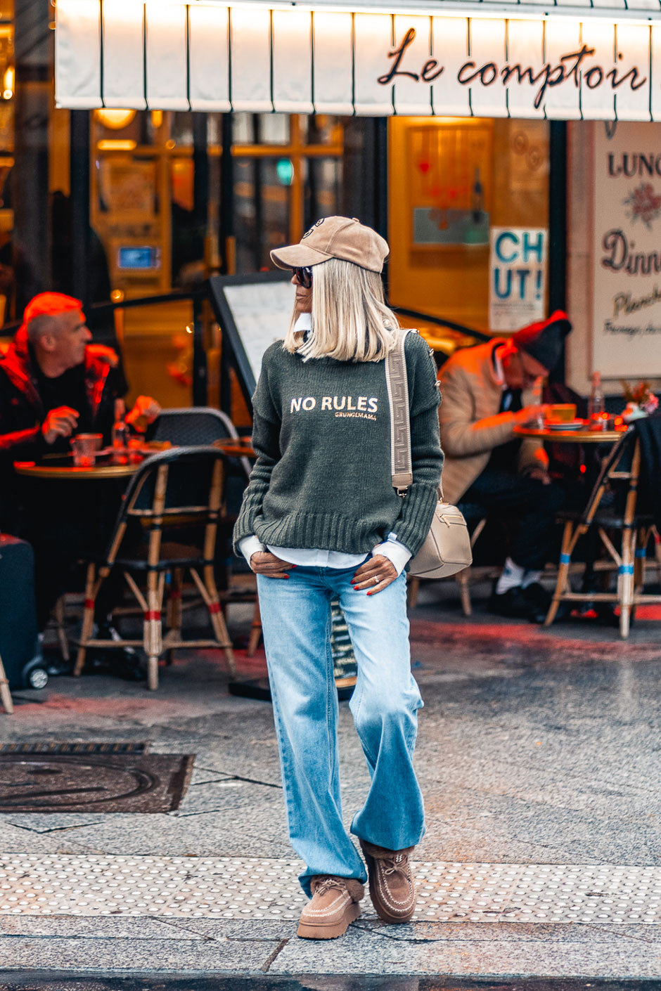 Pull Grungemama No rules kaki