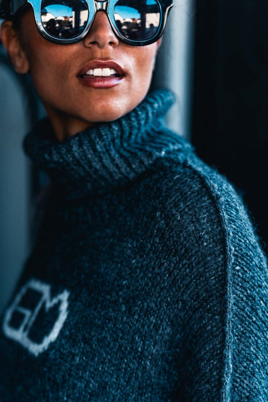 Pull Grungemama Mylos gris