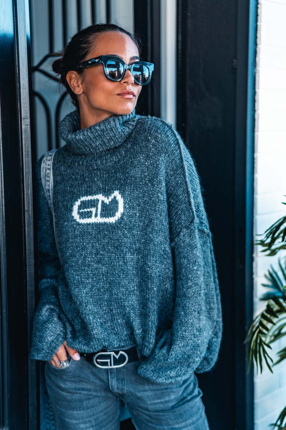 Pull Grungemama Mylos gris