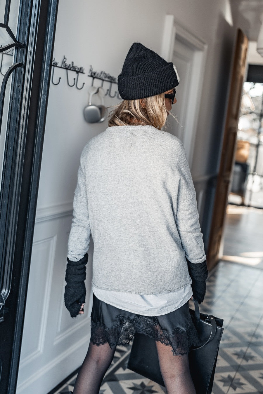 Pull Grungemama Sleek gris