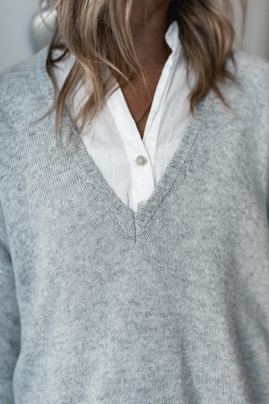 Pull Grungemama Sleek gris