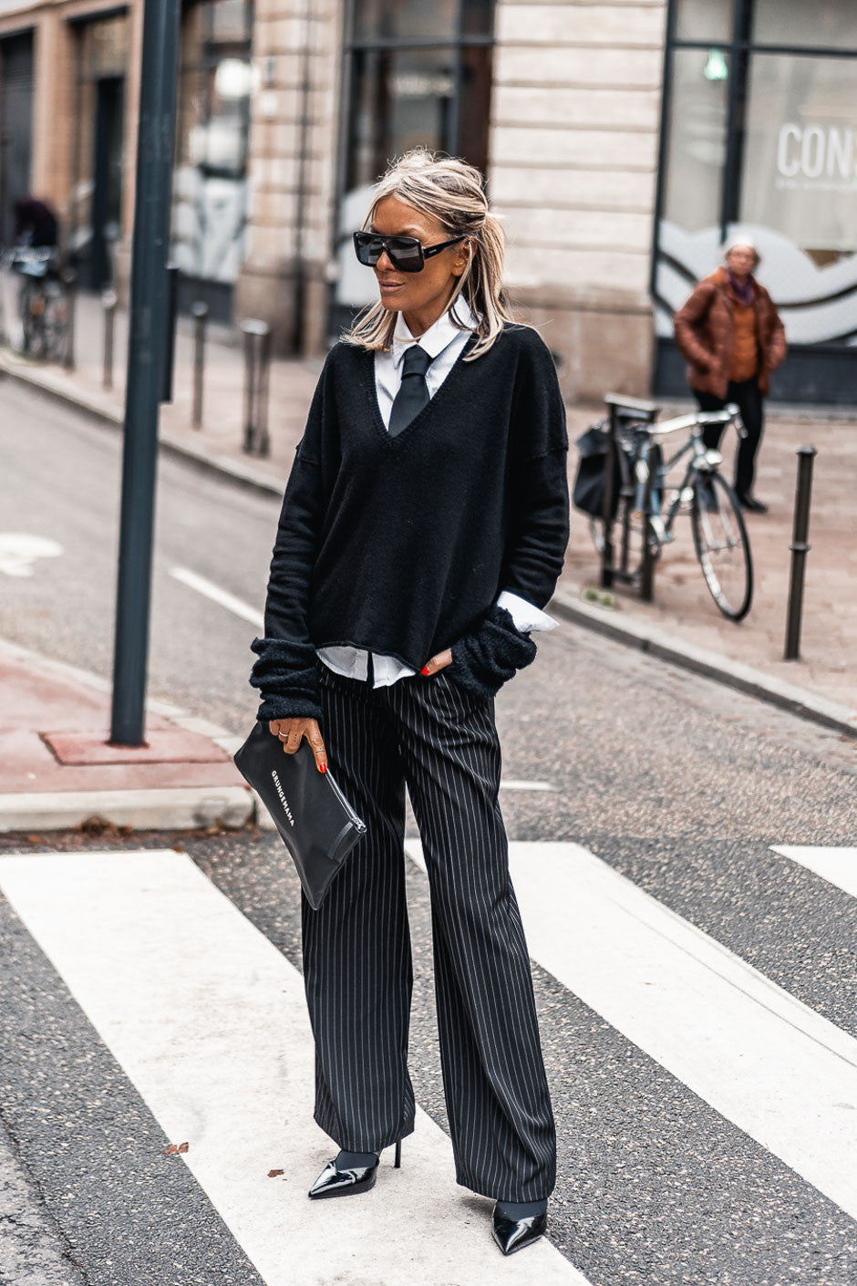 Pull Grungemama Sleek noir