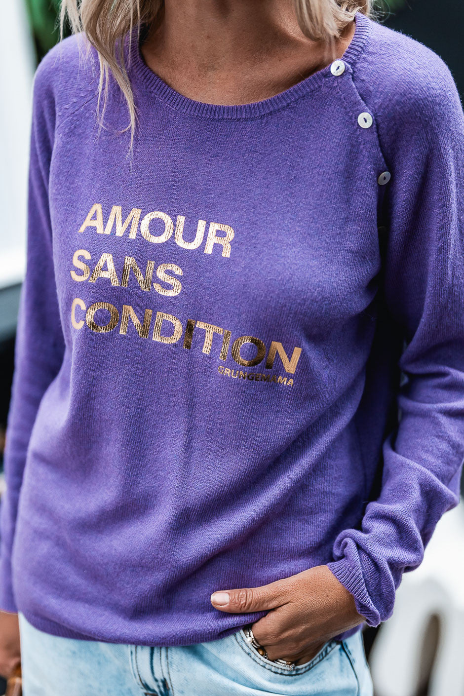 Pull Grungemama Tamara violet