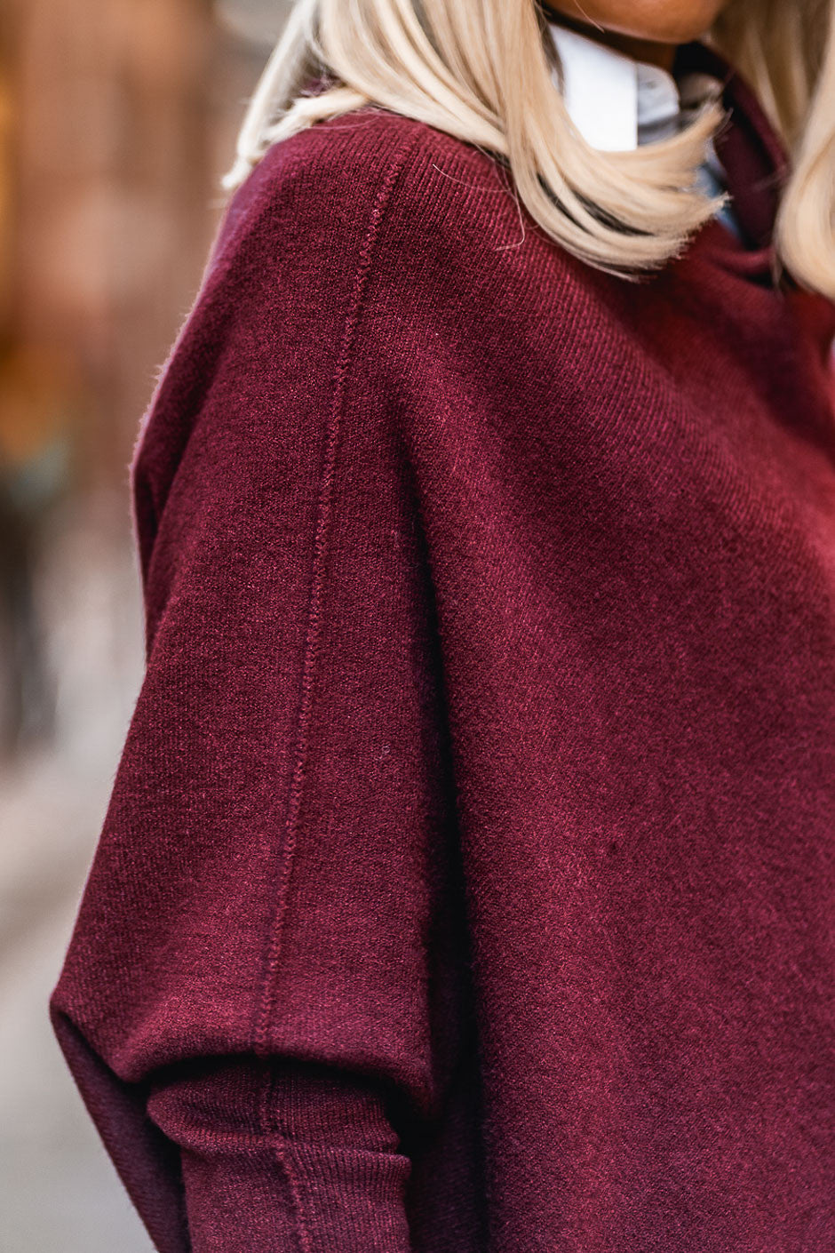 Pull Grungemama Tara bordeaux