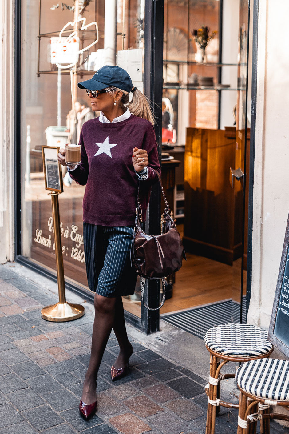 Pull Grungemama Tims bordeaux