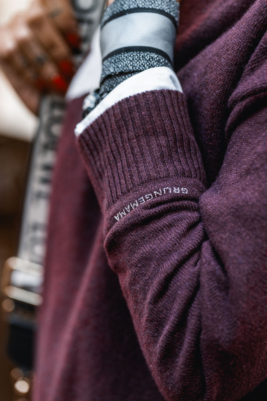 Pull Grungemama Tims bordeaux