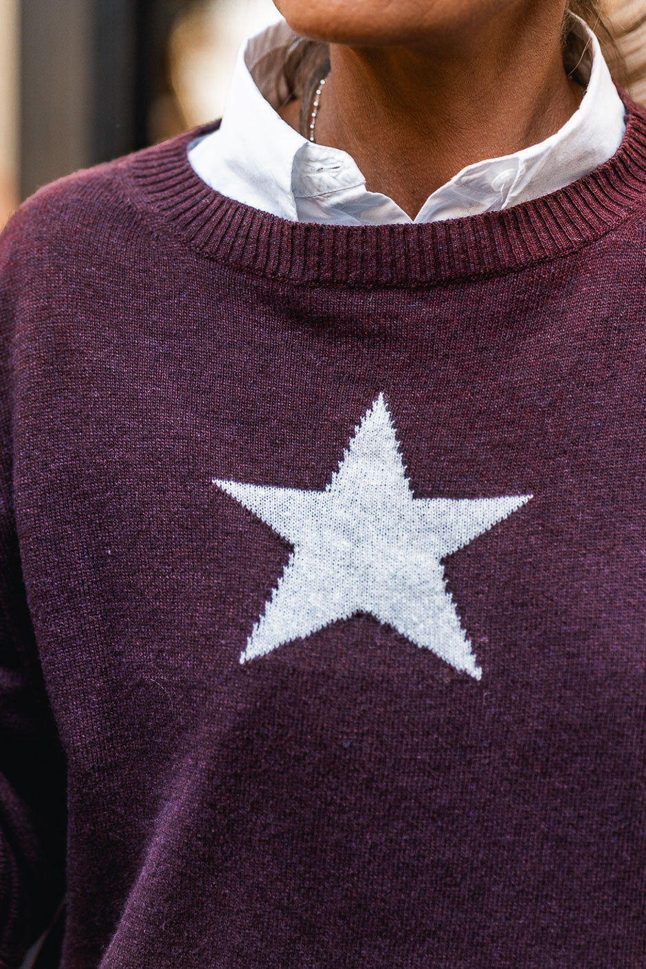 Pull Grungemama Tims bordeaux